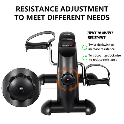 Mini Fitnessbike Pedaltrainer Heimtrainer LCD Armtrainer Und Beintrainer AGM