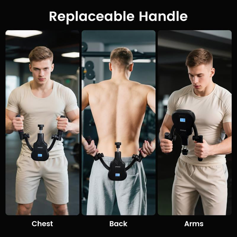 APEXGO 3-In-1 Thigh Trainer 44-132 Lbs Adjustable Resistance Pelvic Floor Muscle Kegel Exerciser, Inner Thigh Exerciser & Booty Trainer for Women & Men, Workout Machine