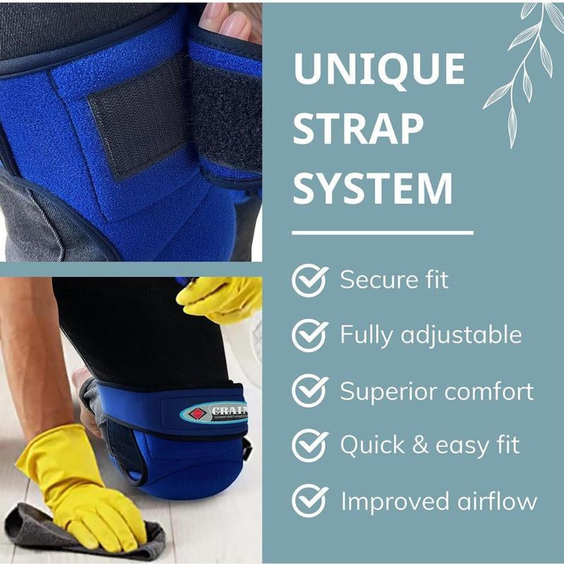 Bon Tool Co. 78-197 Comfort Knee Pads for Comfort and Support in Versatile Design